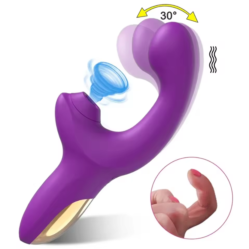 3 IN ONE RABBIT VIBRATOR (PURPAL) - Image 6